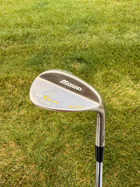 Mizuno 2008 MP-T Series Black Nickel GW 53° / 8 Dynamic Gold Wedge Flex 35.75"