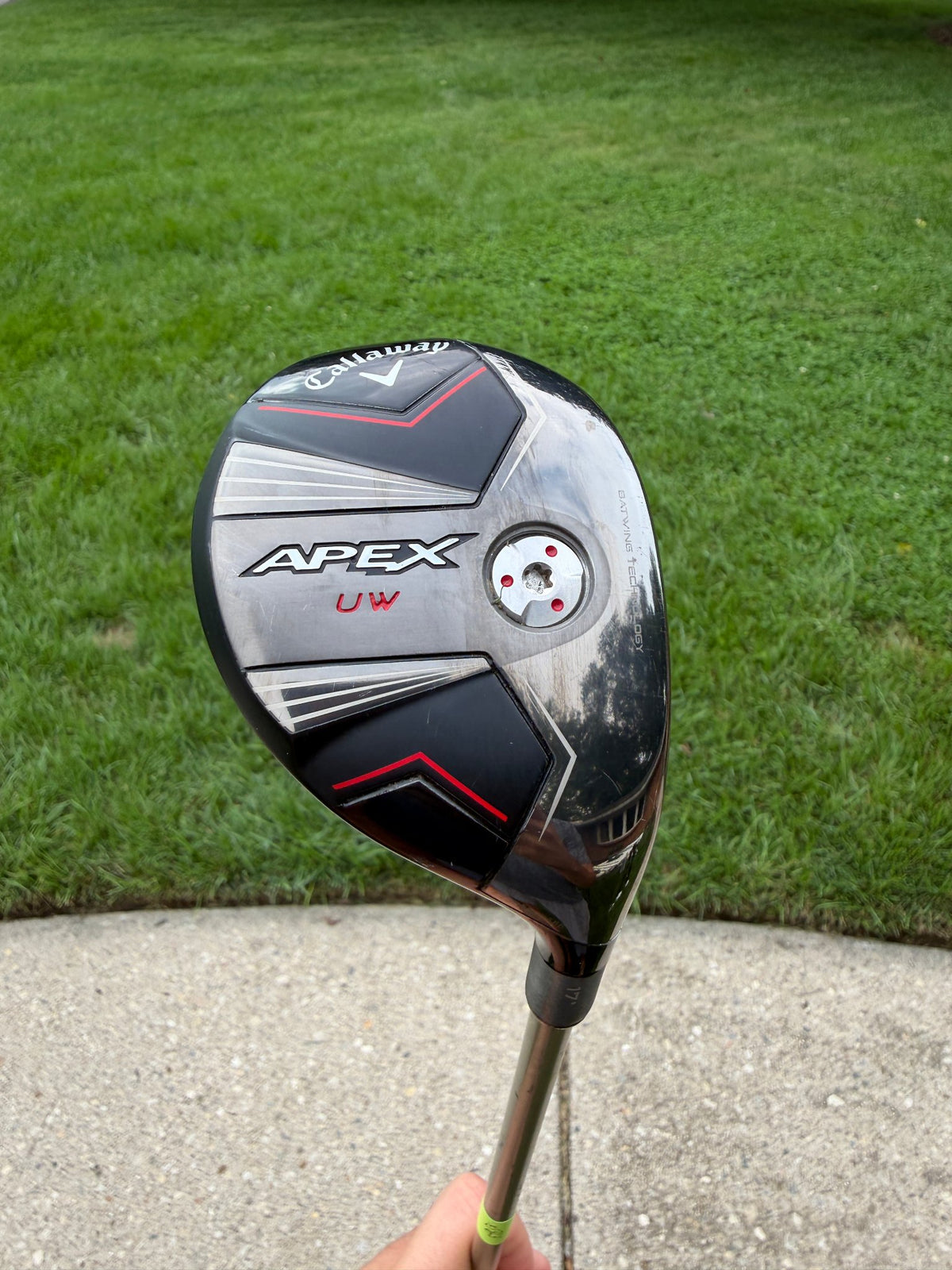 Callaway Apex UW 24 5-Wood 17° T-Rex Graphite Gold Stiff Flex 40" +HC NICE
