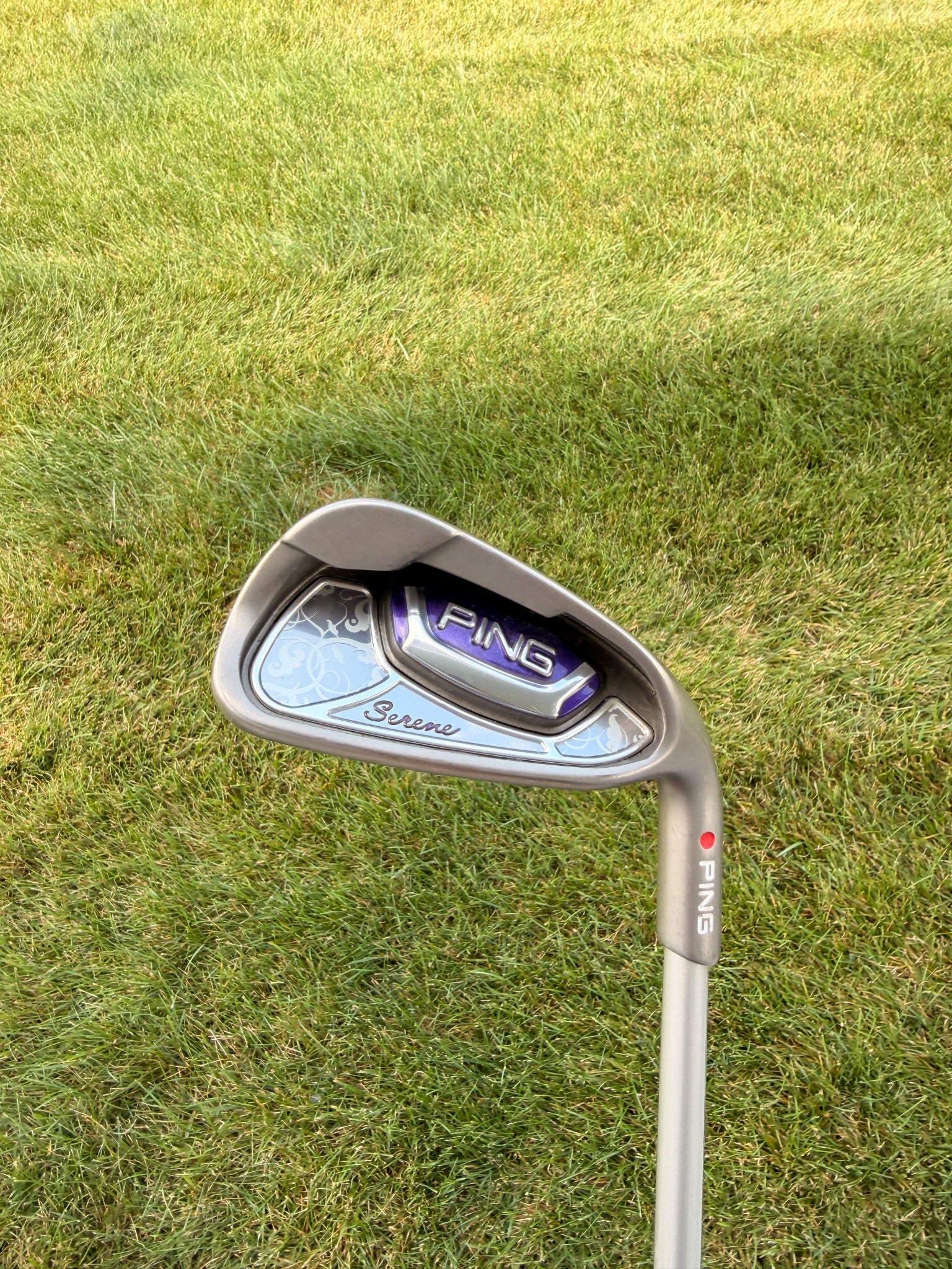 Ping Serene 7-Iron Red Dot ULT 210 Lite Ladies Flex 36.5" NICE