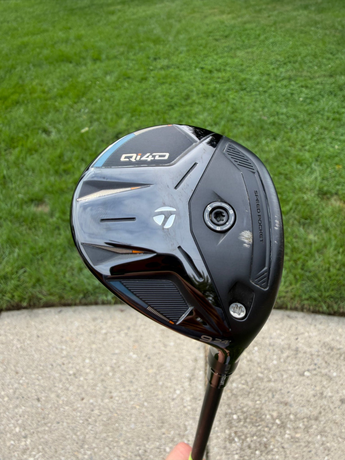 TaylorMade Qi4D 9-Wood 24° REAX 55 Regular Flex 40.75" +HC NICE