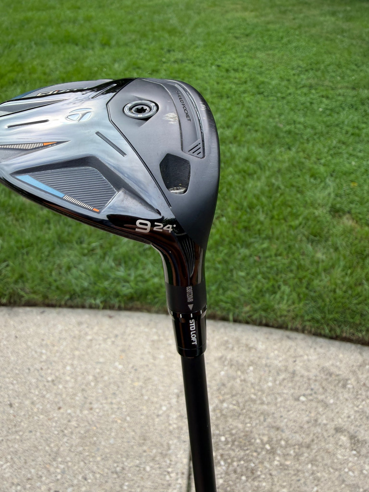 TaylorMade Qi4D 9-Wood 24° REAX 55 Regular Flex 40.75" +HC NICE — photo 6