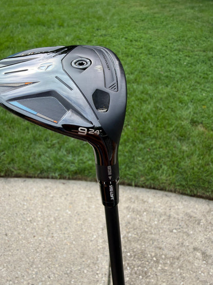 TaylorMade Qi4D 9-Wood 24° REAX 55 Regular Flex 40.75" +HC NICE — photo 6