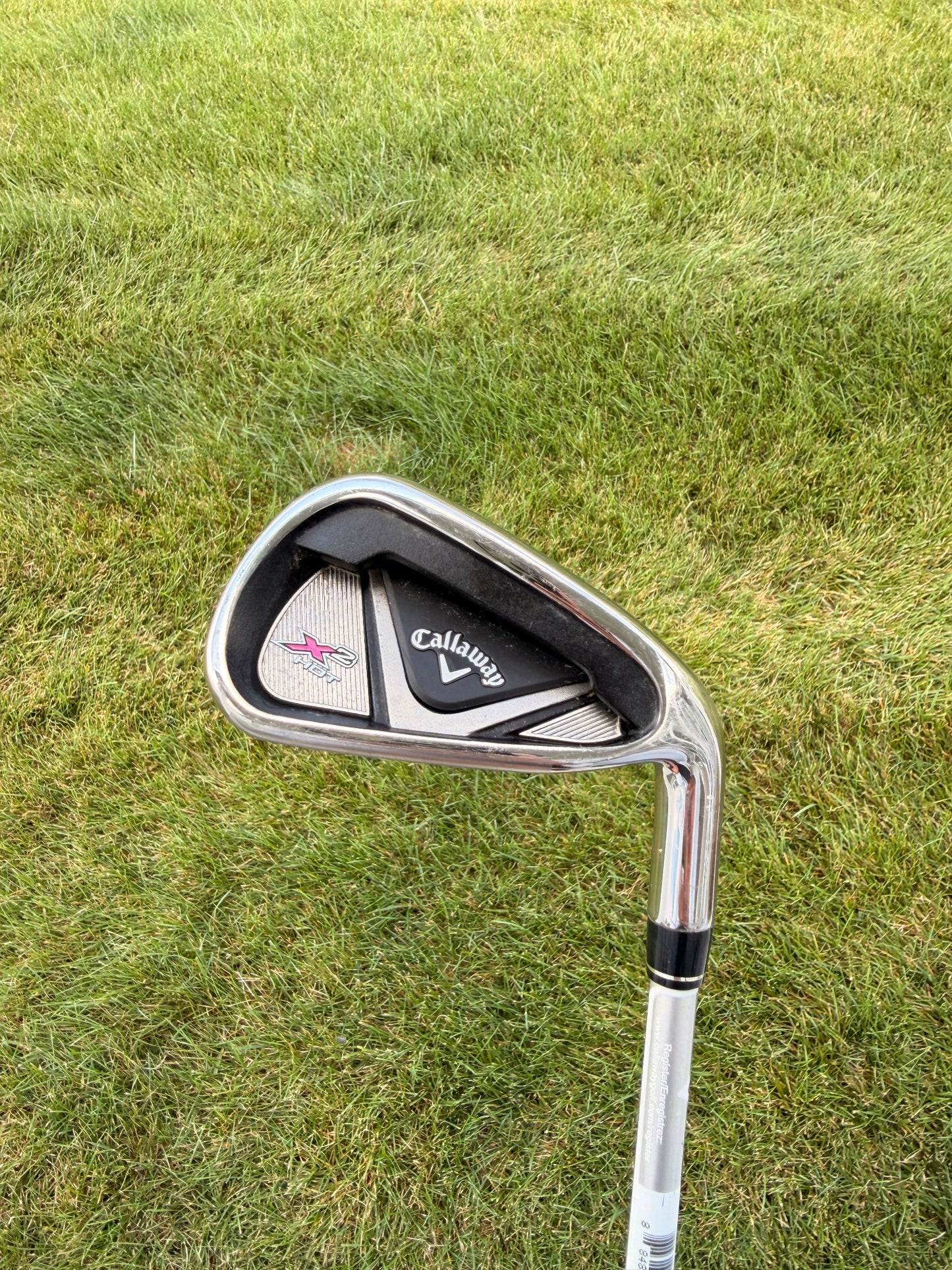 Callaway X2 Hot Ladies 7-Iron Stock Ladies Flex 35.5" NICE