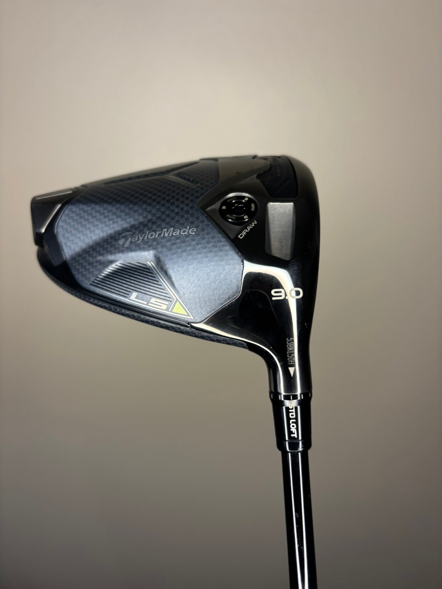 Taylormade Qi35 LS Driver 9° HZRDUS Smoke RDX Extra Stiff Flex 45″ +HC MINT