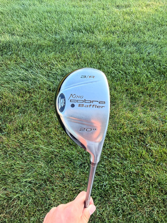 Cobra Baffler 2005 3 Hybrid 20° Aldila NV-HL 65g Stiff Flex 40.25" +HC NICE
