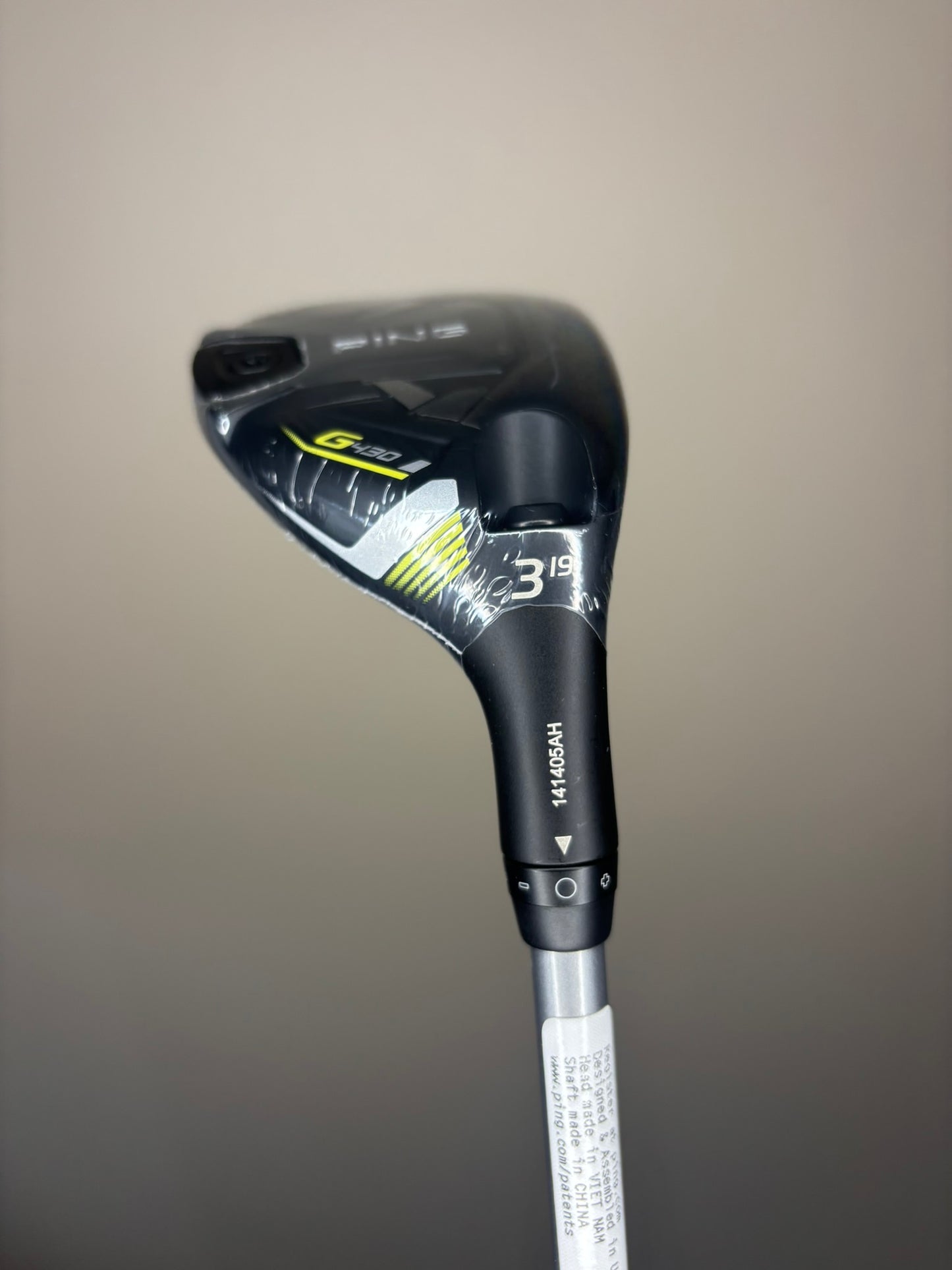 Ping G430 3 Hybrid 19° Alta Quick 45g Senior Flex 40″ +HC NEW