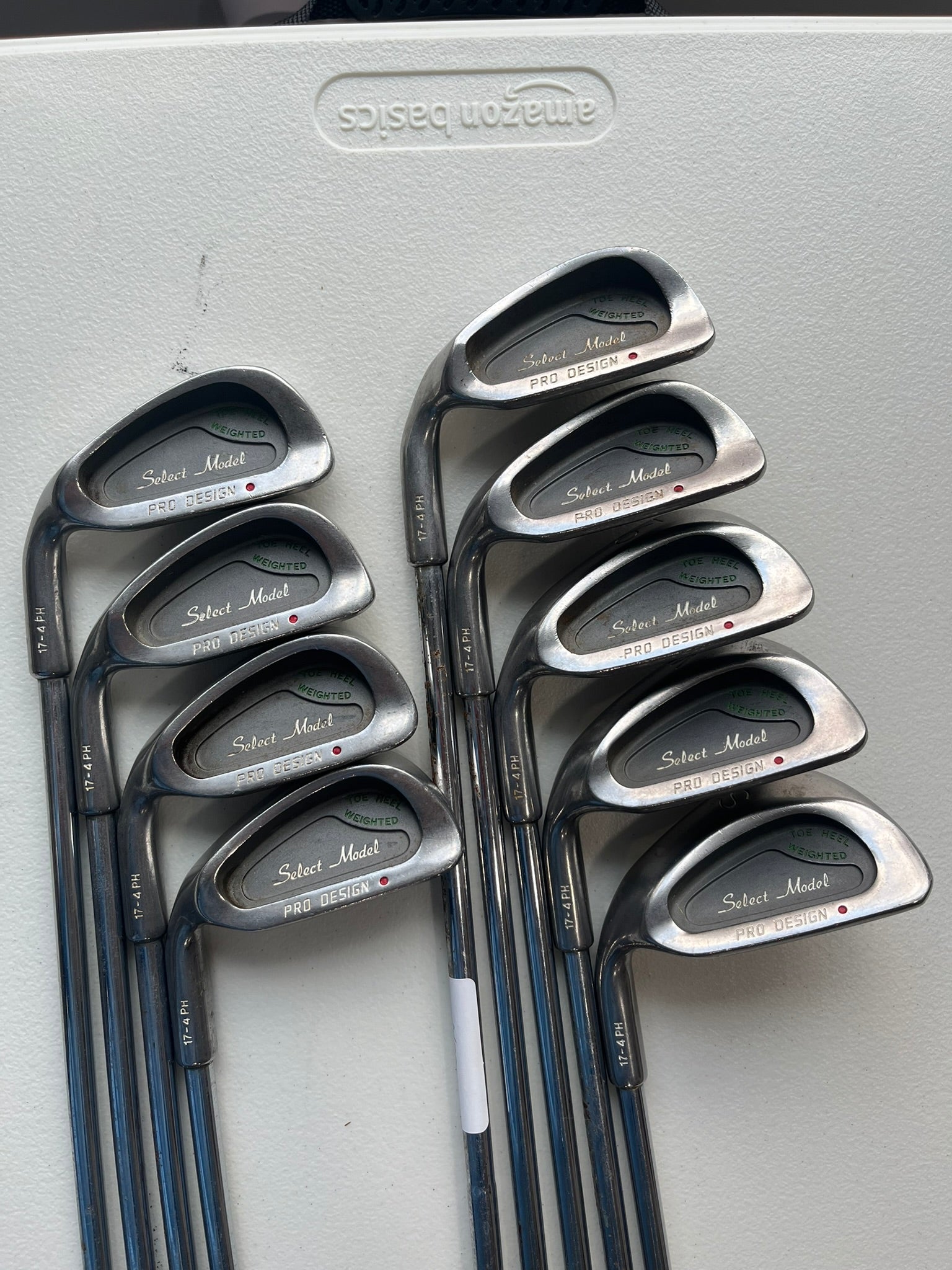 Photo of Select Model Pro Design Iron Set Stiff Flex Dynalite