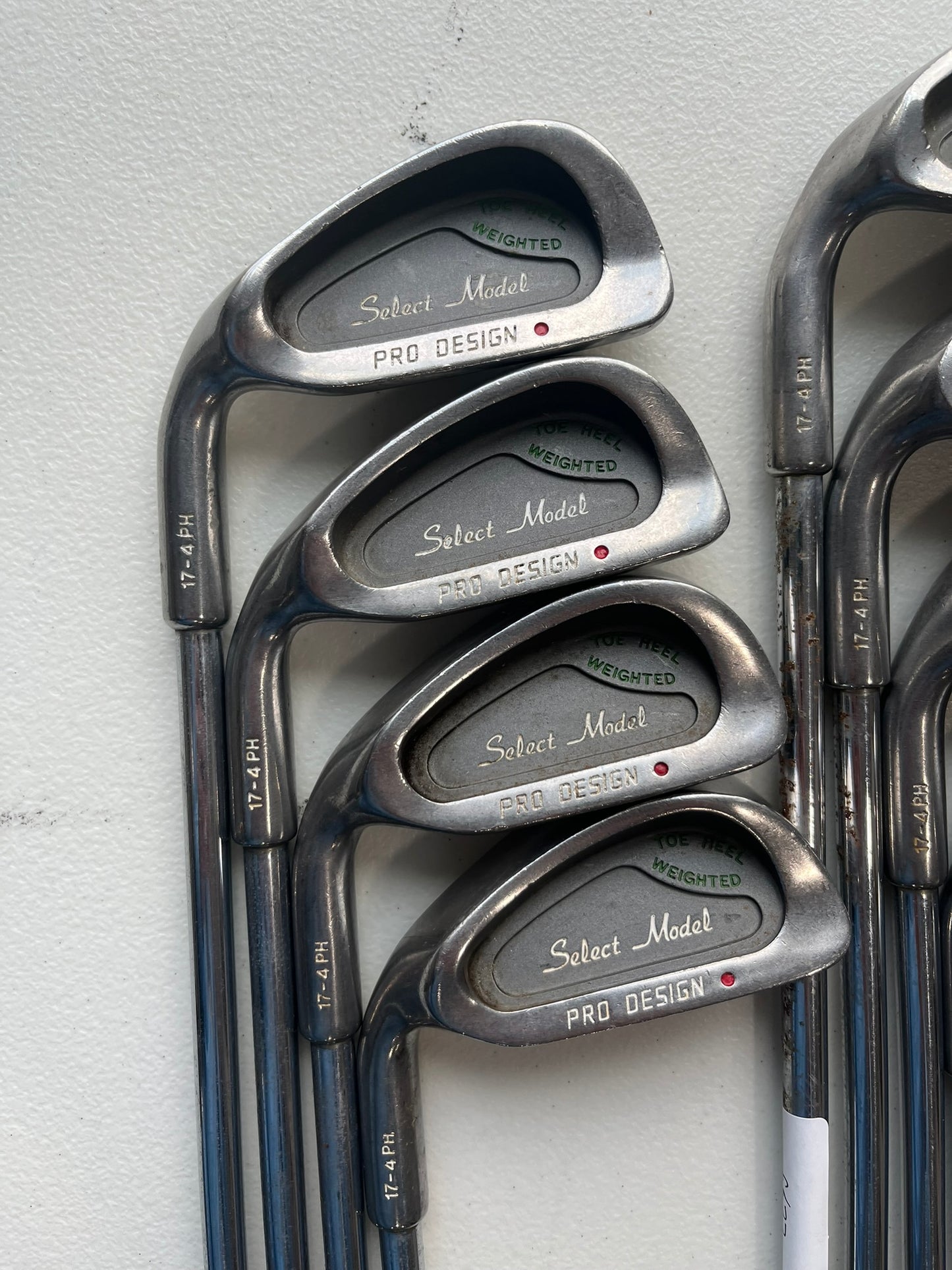Photo of Select Model Pro Design Iron Set Stiff Flex Dynalite