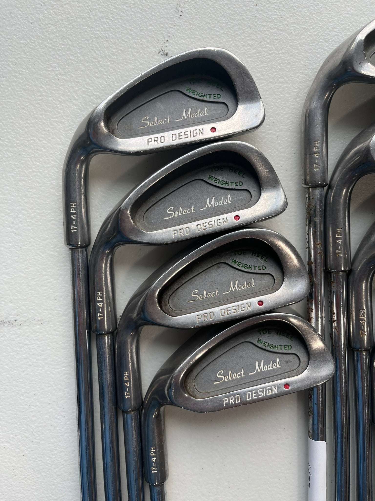 Photo of Select Model Pro Design Iron Set Stiff Flex Dynalite