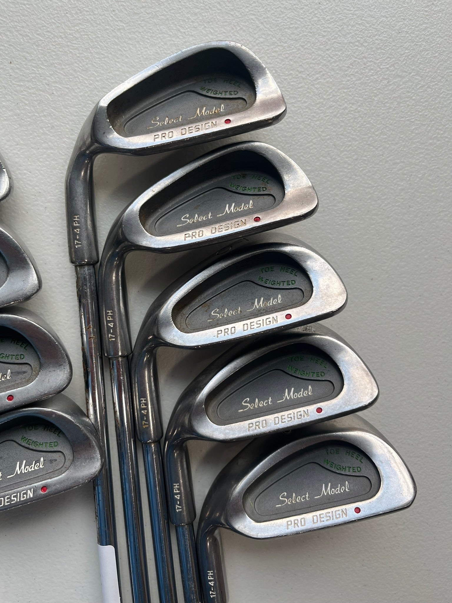 Photo of Select Model Pro Design Iron Set Stiff Flex Dynalite