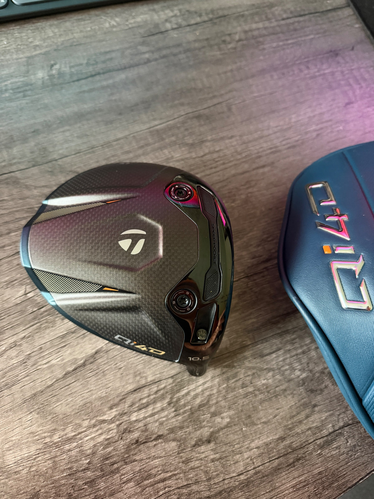 TaylorMade Qi4D Driver 10.5° +HC Head Only MINT