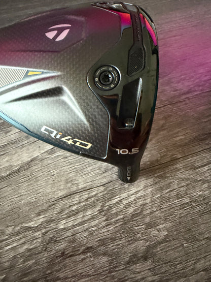 TaylorMade Qi4D Driver 10.5° +HC Head Only MINT — photo 3
