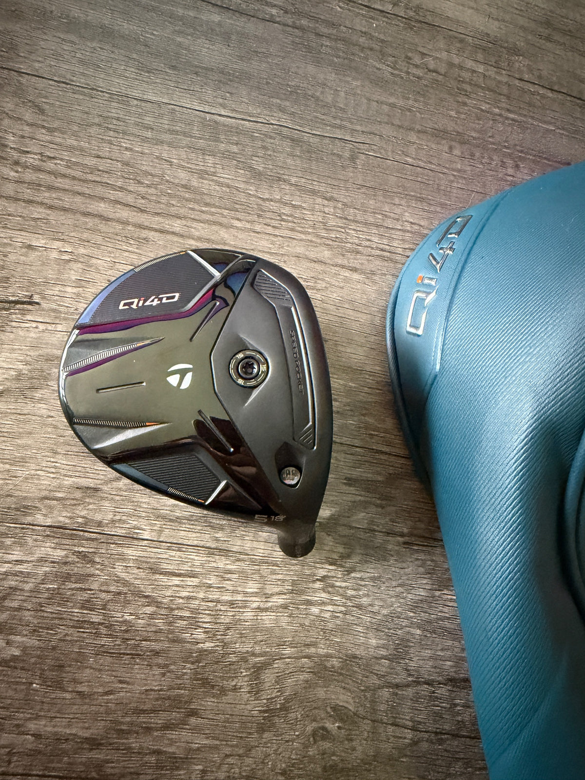 TaylorMade Qi4D 5-Wood 18° +HC Head Only MINT