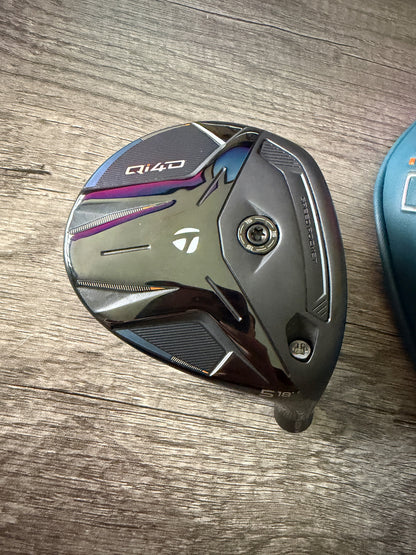 TaylorMade Qi4D 5-Wood 18° +HC Head Only MINT — photo 2