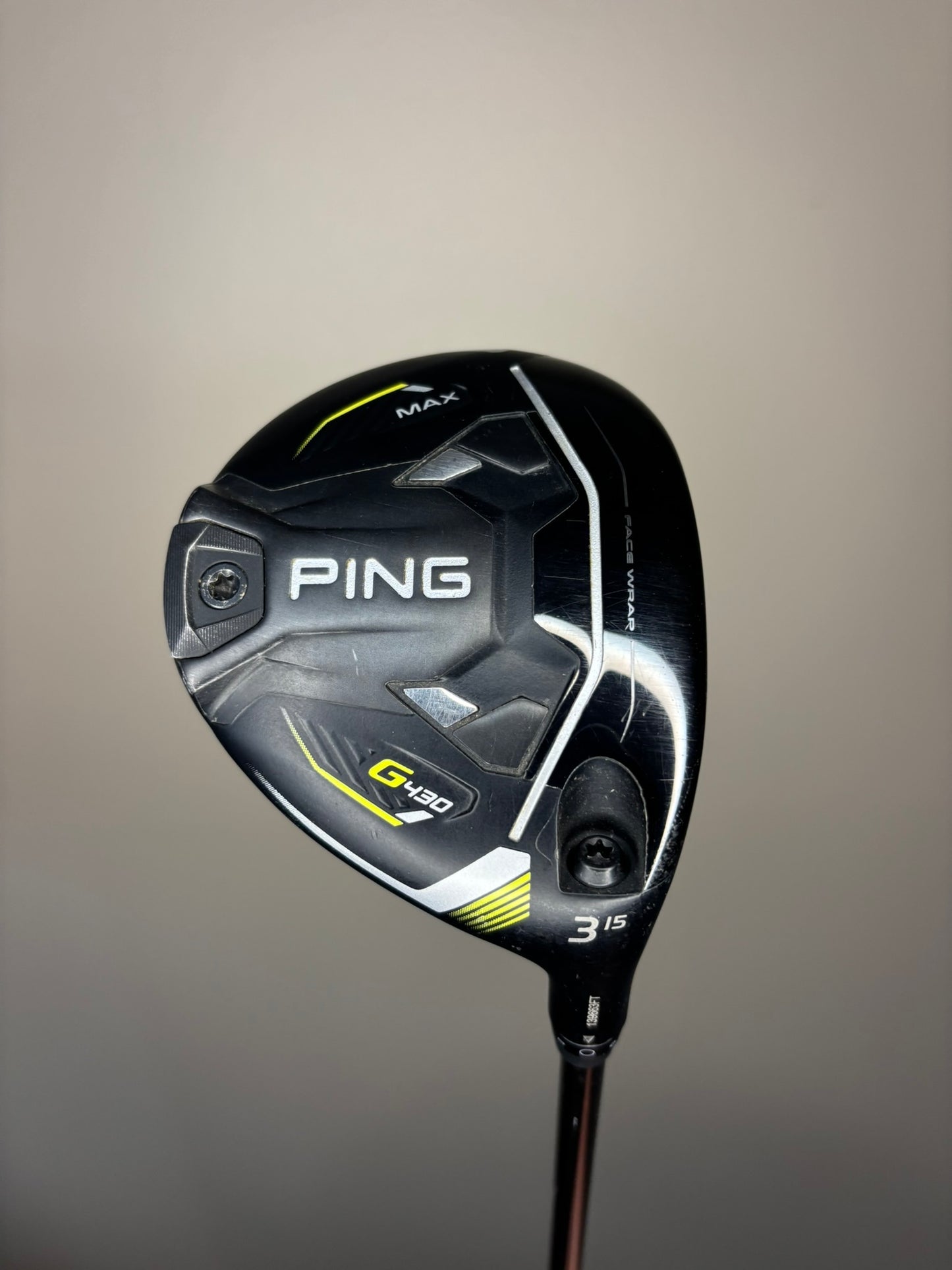 Ping G430 Max 3-Wood 15° Tour 2.0 Chrome 75 Stiff Flex 42.75″ NICE