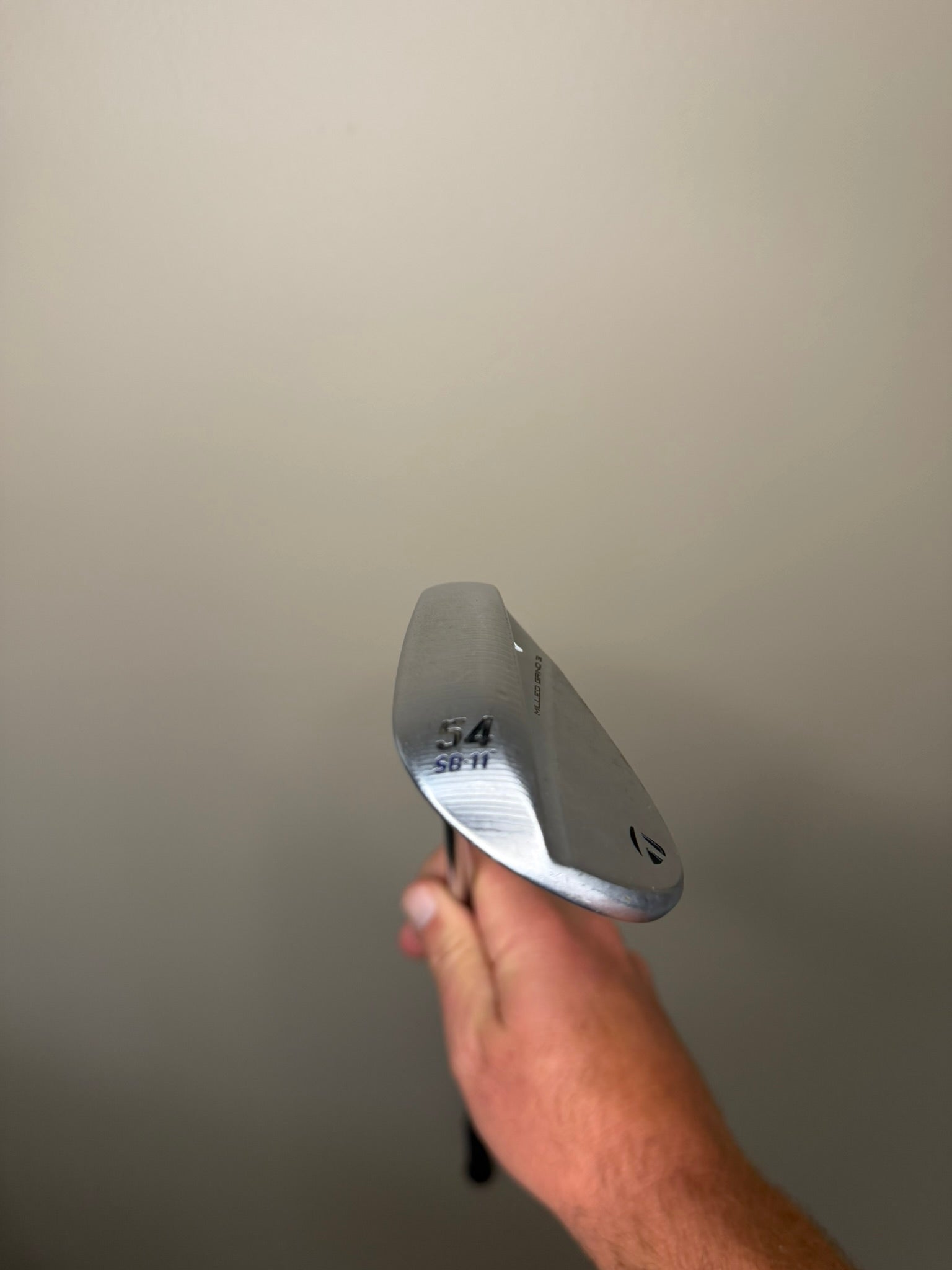 Photo of Taylormade Milled Grind 3 Raw Chrome Sand Wedge 54° Stiff Flex Ti S200