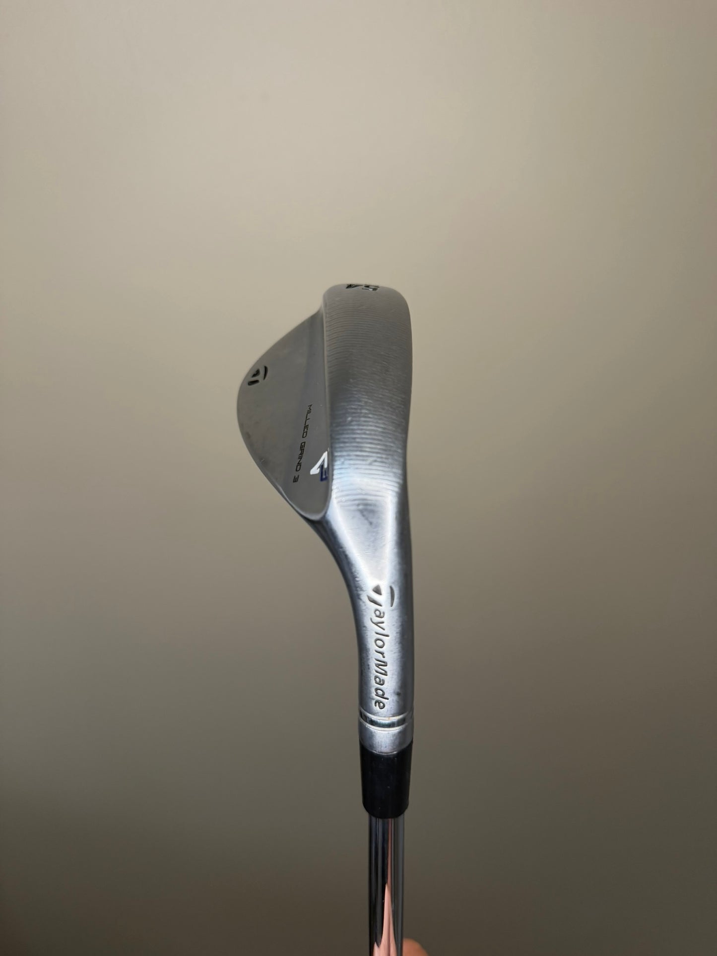 Photo of Taylormade Milled Grind 3 Raw Chrome Sand Wedge 54° Stiff Flex Ti S200