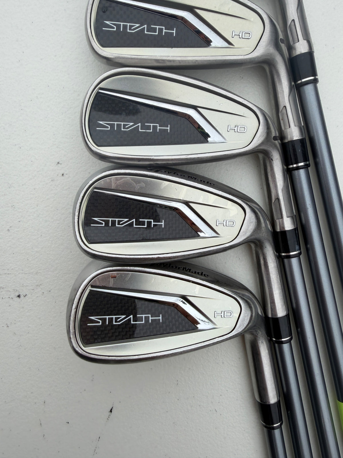 TaylorMade Stealth HD Iron Set 6-PW Speeder NX 50 Senior Flex NICE — photo 2
