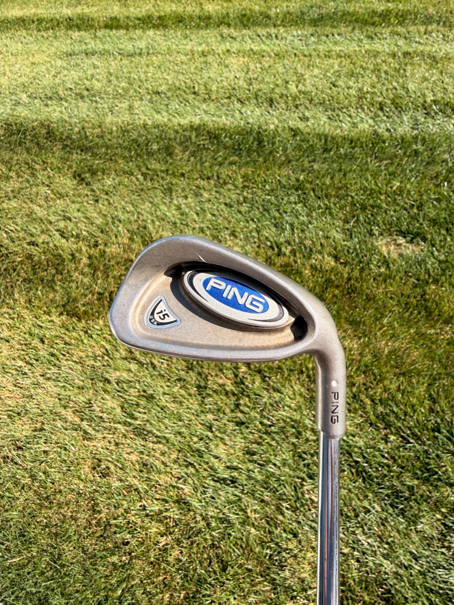 Ping i5 8-Iron White Dot Stock Regular Flex 37"