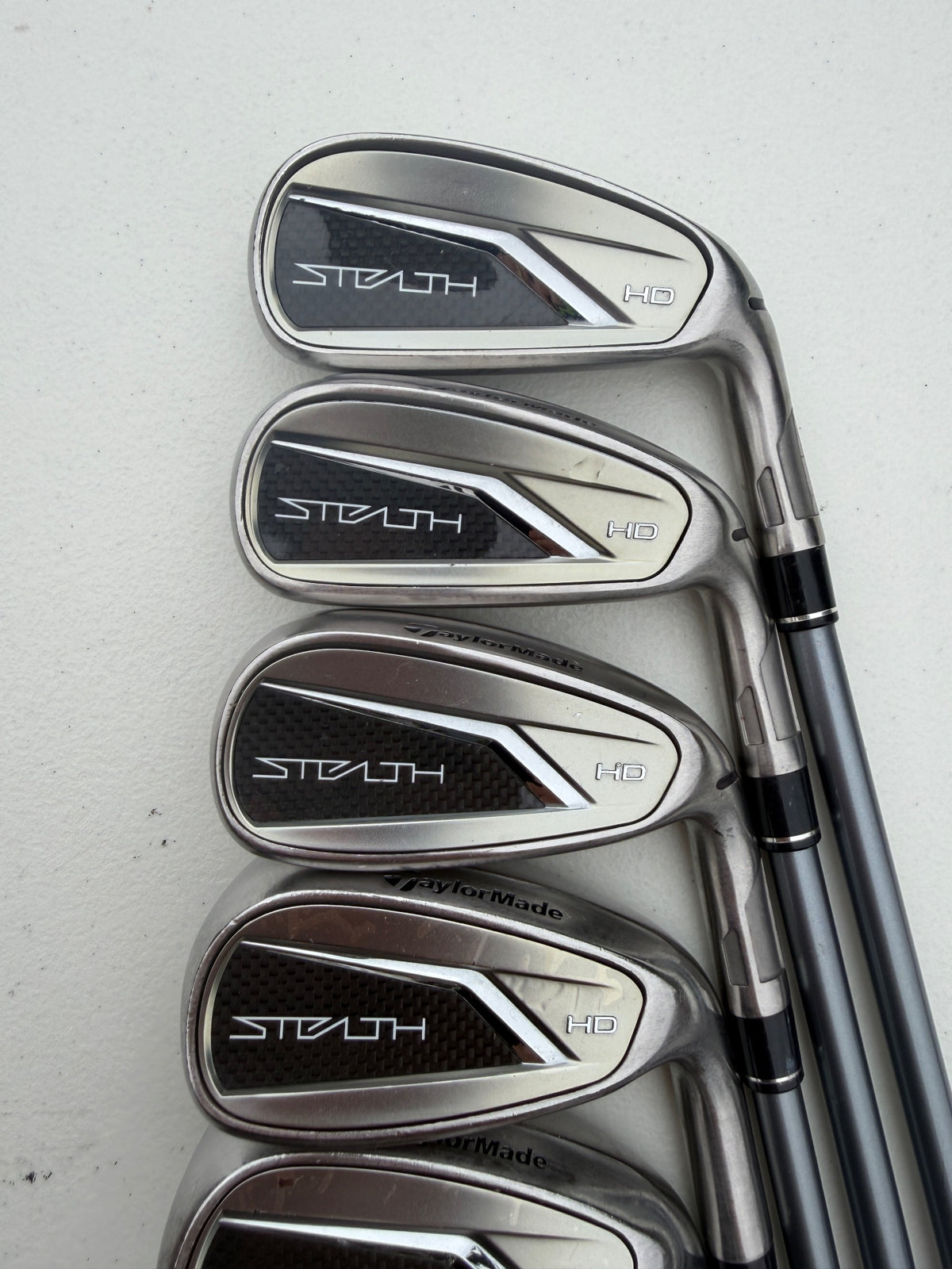 TaylorMade Stealth HD Iron Set 6-PW Speeder NX 50 Senior Flex NICE — photo 3
