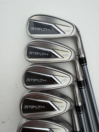 TaylorMade Stealth HD Iron Set 6-PW Speeder NX 50 Senior Flex NICE — photo 3
