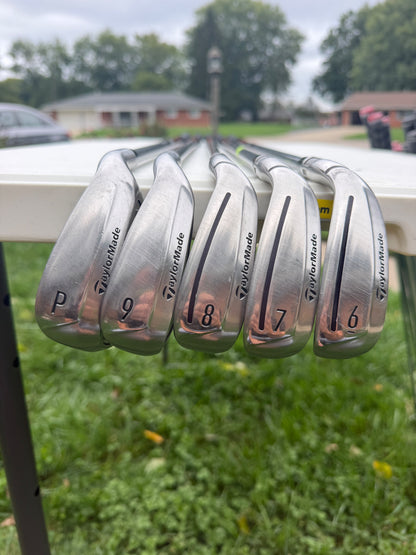 TaylorMade Stealth HD Iron Set 6-PW Speeder NX 50 Senior Flex NICE — photo 9