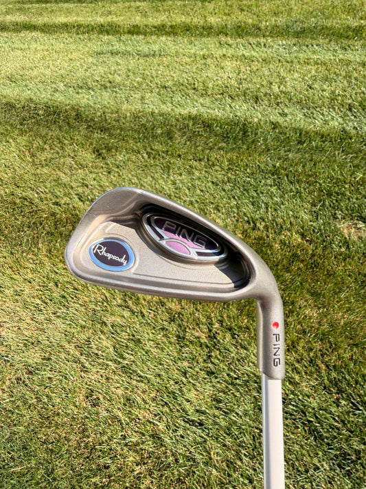 Ping Rhapsody 7-Iron Red Dot ULT 129 Ladies Flex 36.5" NICE