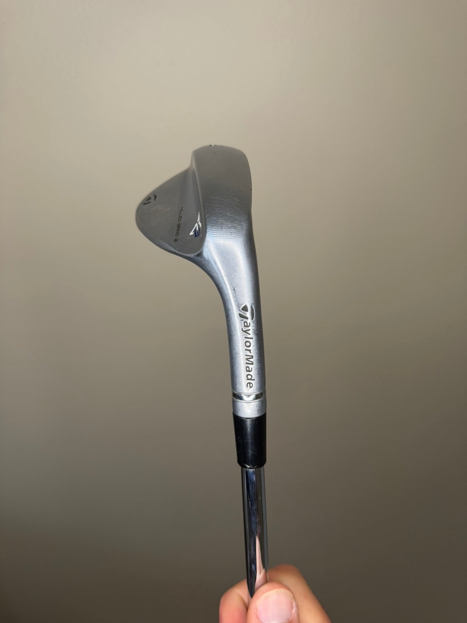 Photo of Taylormade Milled Grind 3 Raw Chrome Lob Wedge 60° Stiff Flex Ti S200