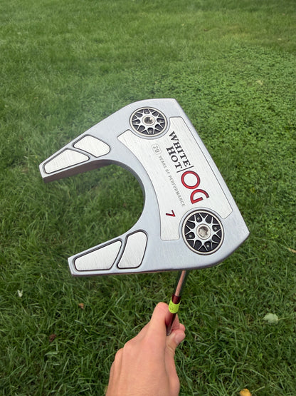 Odyssey White Hot OG 7 Stroke Lab Putter 35" +HC NICE