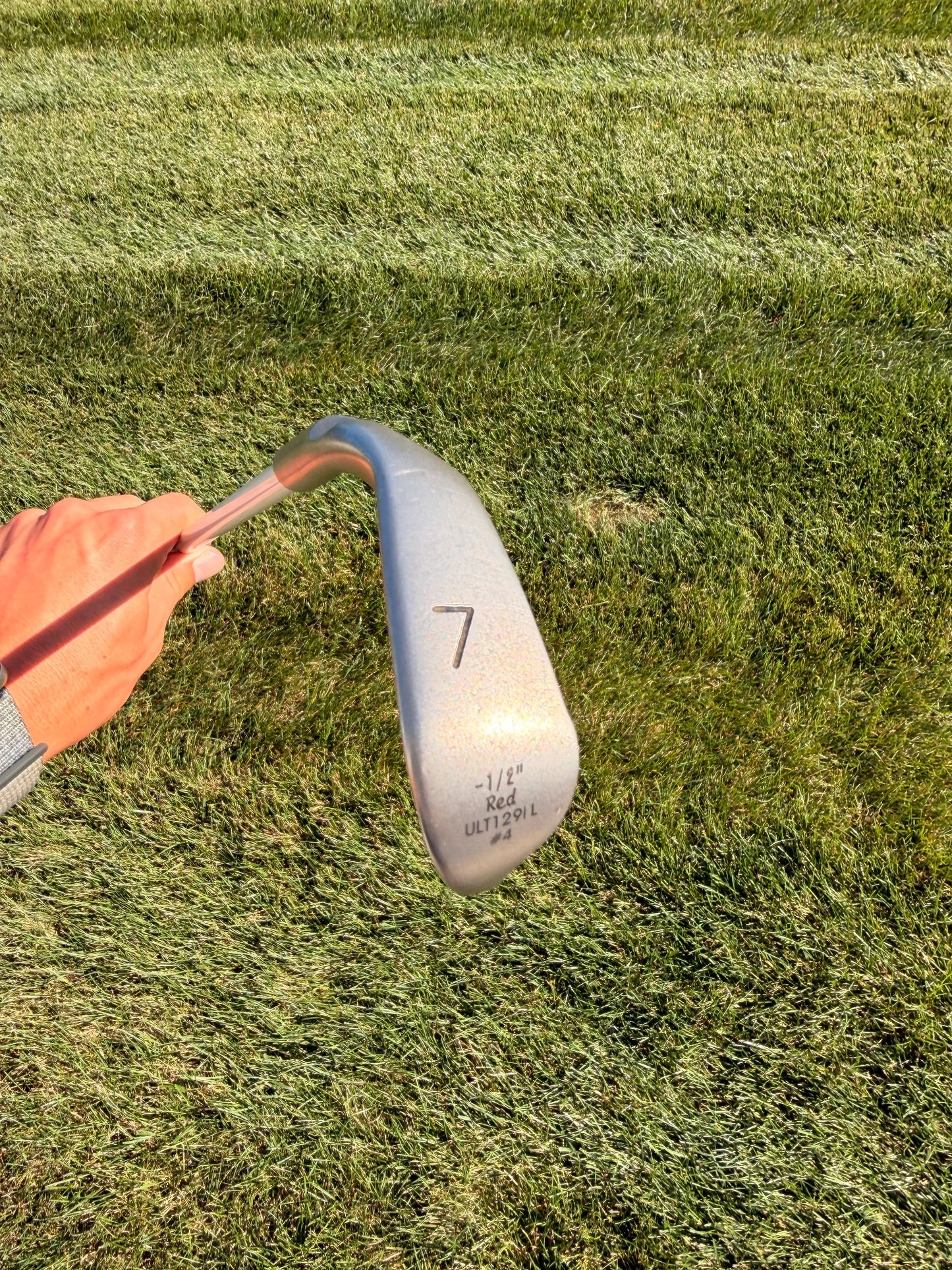 Ping Rhapsody 7-Iron Red Dot ULT 129 Ladies Flex 36.5" NICE — photo 4