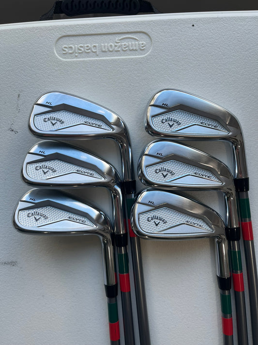 Photo of Callaway Elyte HL Iron Set Regular Flex Denali 65G