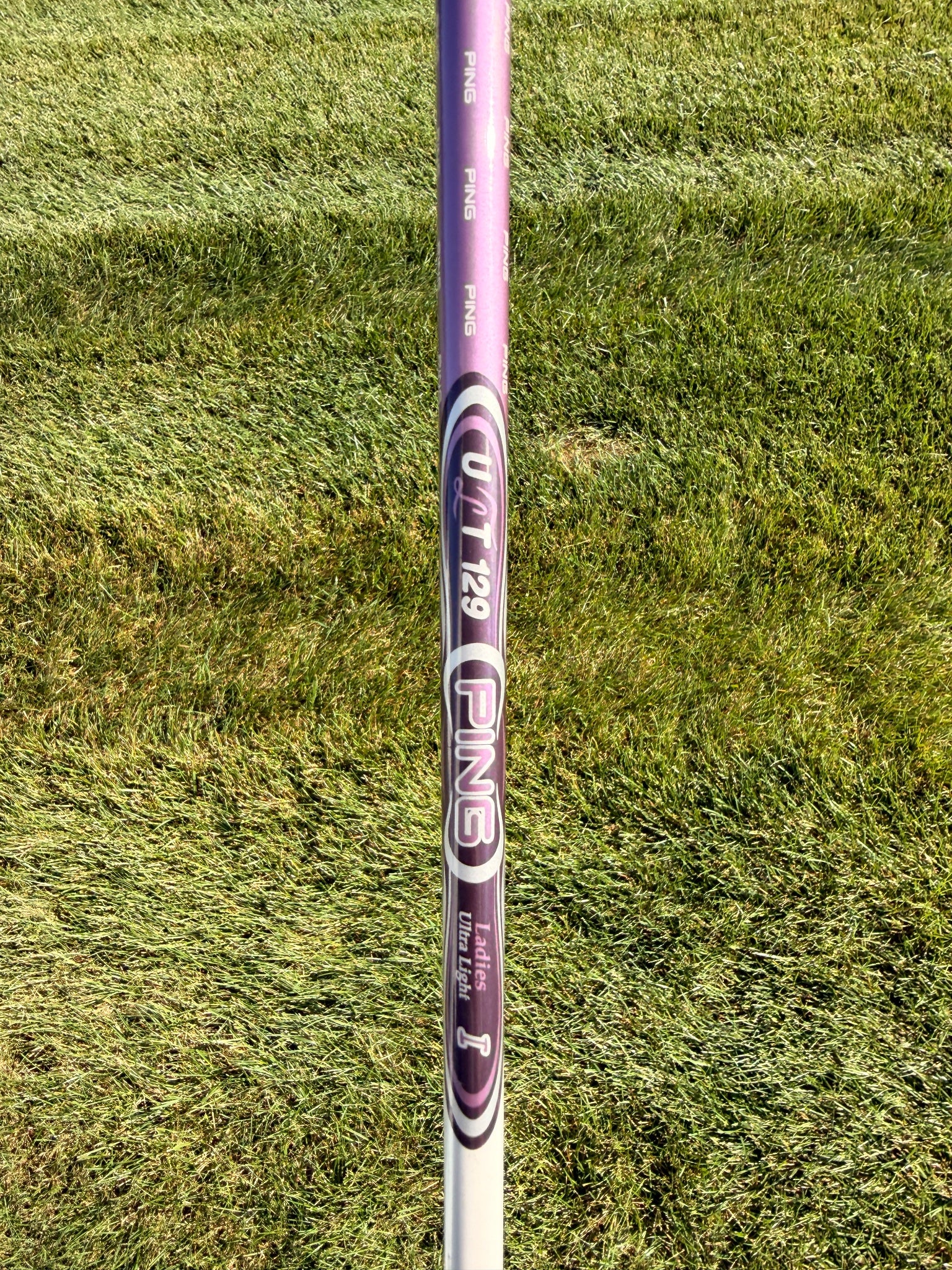 Ping Rhapsody 7-Iron Red Dot ULT 129 Ladies Flex 36.5" NICE — photo 5