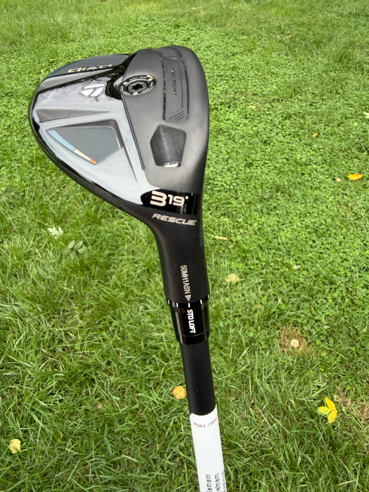 TaylorMade Qi4D Rescue 3 Hybrid 19° Kai'Li Blue DarkWave Stiff Flex 40" +HC MINT — photo 5