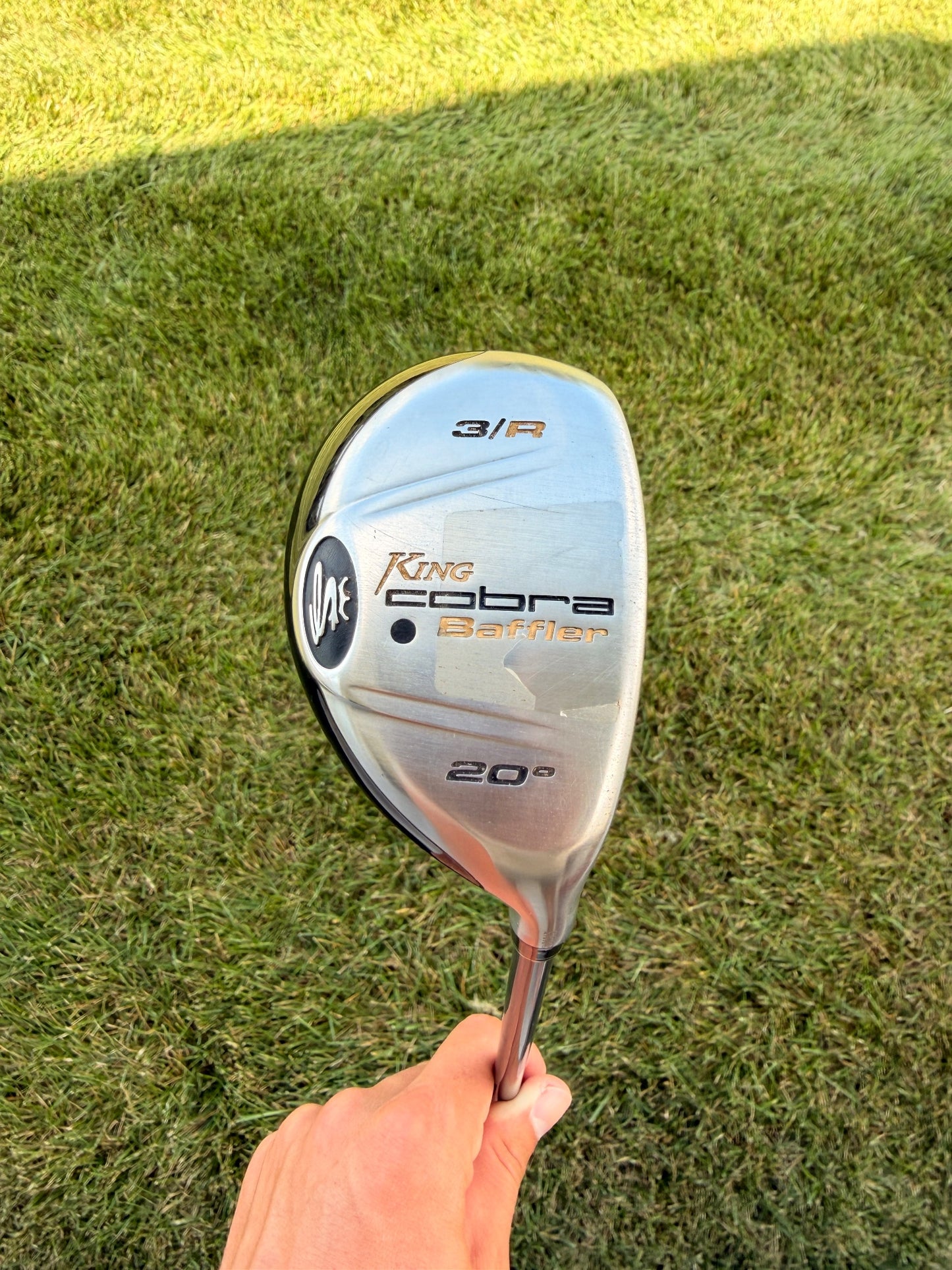 Cobra Baffler 2005 3 Hybrid 20° Aldila NV-HL 65g Stiff Flex 40.5" +HC NICE
