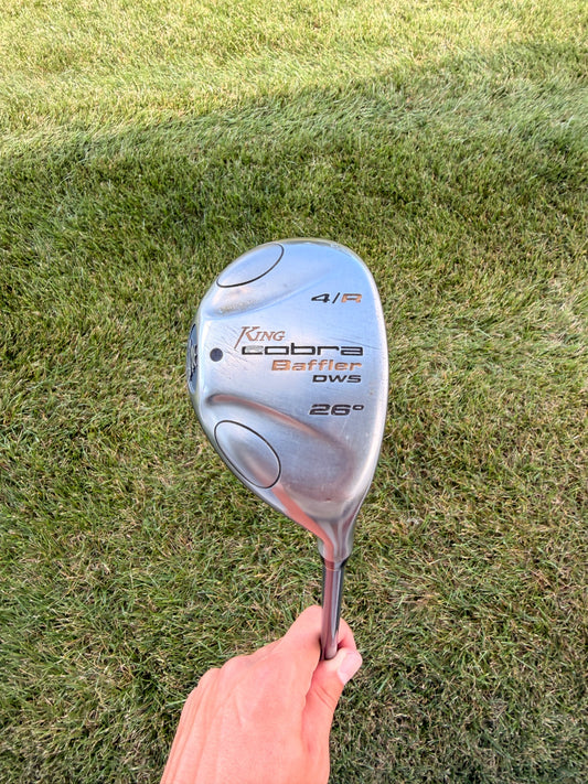 Cobra Baffler DWS 4 Hybrid 26° Aldila NV HL 50g Ladies Flex 39" +HC