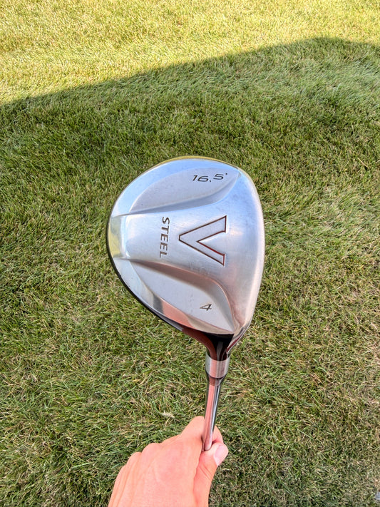 TaylorMade V Steel 4-Wood 16.5° Stock Regular Flex 41.75"