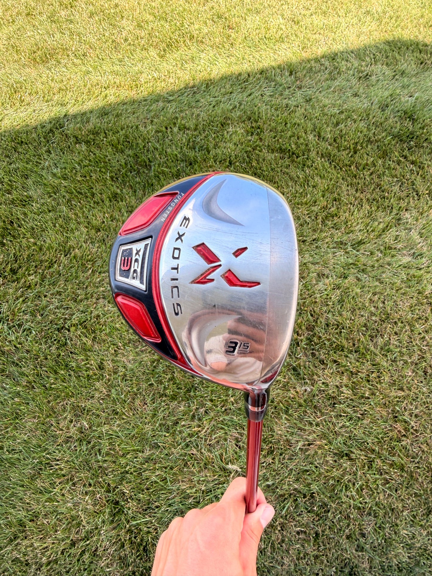 Tour Edge Exotics XCG3 3-Wood 15° Motore 75g Stiff Flex 42.75" NICE