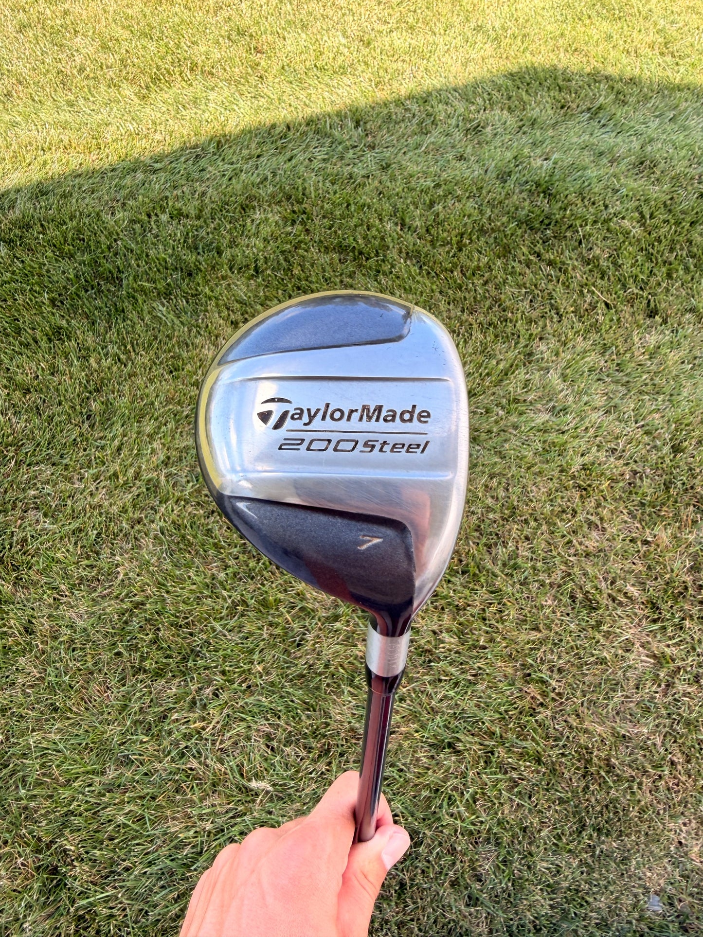 TaylorMade 200 Steel 7-Wood Lite 80g Regular Flex 41.5" +HC NICE