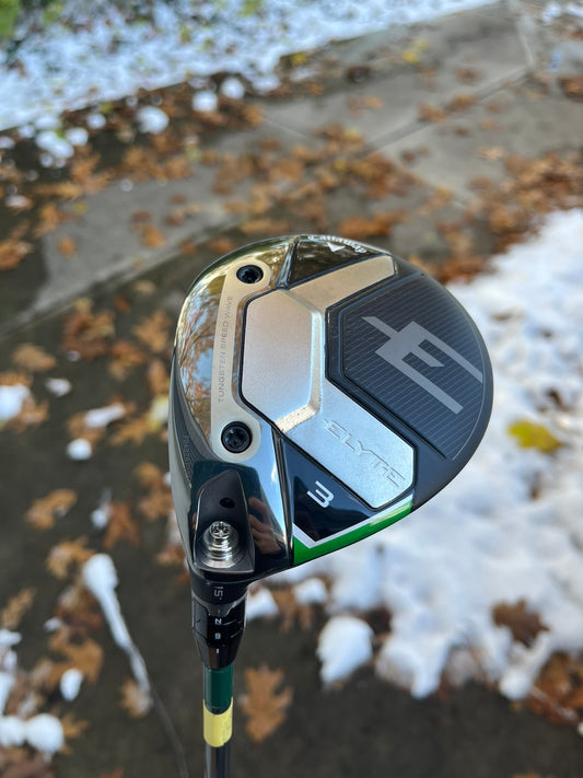 Photo of Callaway Elyte 3-Wood 15° Stiff Flex Denali 60