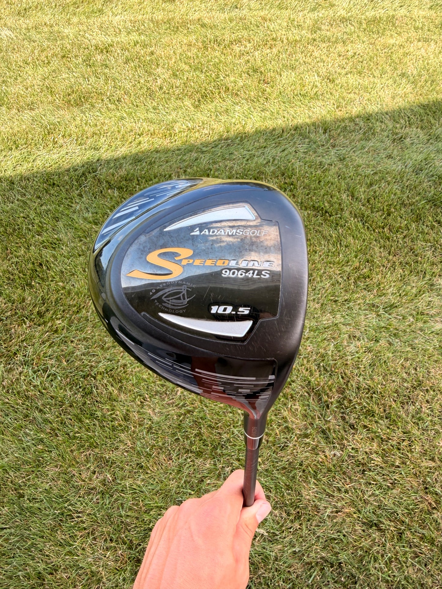 Adams Speedline 9064 LS Driver 10.5° Aldila RIP 60g Stiff Flex 45" +HC NICE