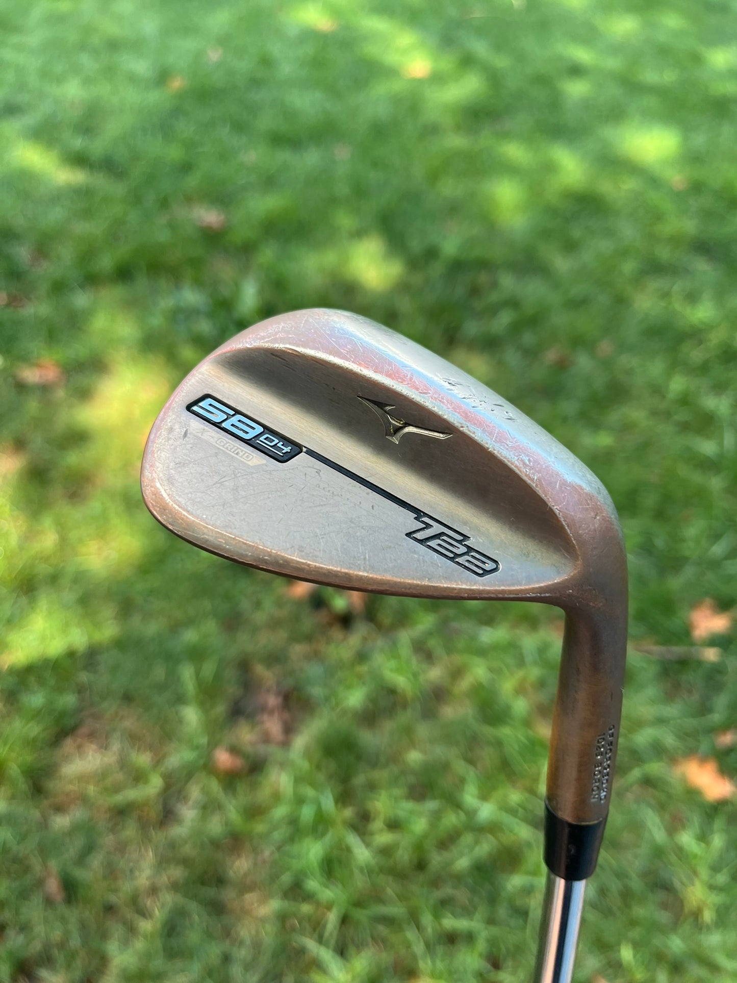 Mizuno T22 Denim Copper Lob Wedge 58° / 4 Tour Issue S400 Stiff Flex 35.5″