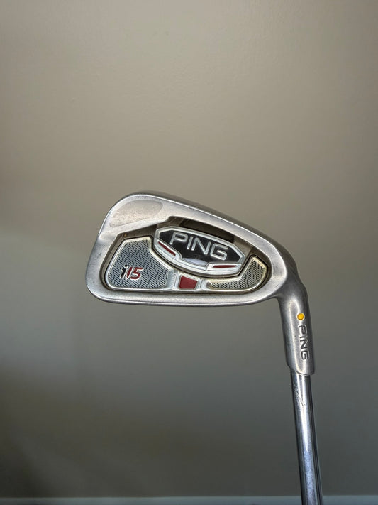 Ping i15 6-Iron Yellow Dot AWT Regular Flex 37.25″ NICE
