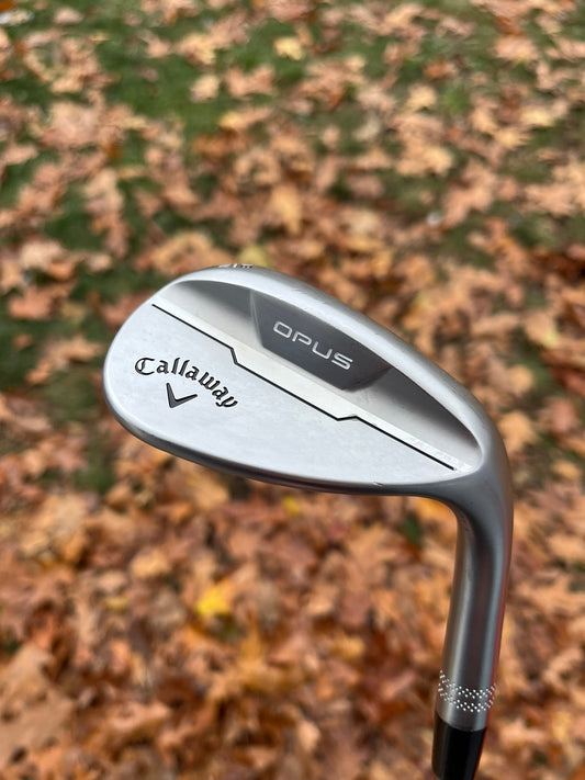 Photo of Callaway Opus Brushed Chrome Lob Wedge 58° Wedge Flex Dg Mid 115