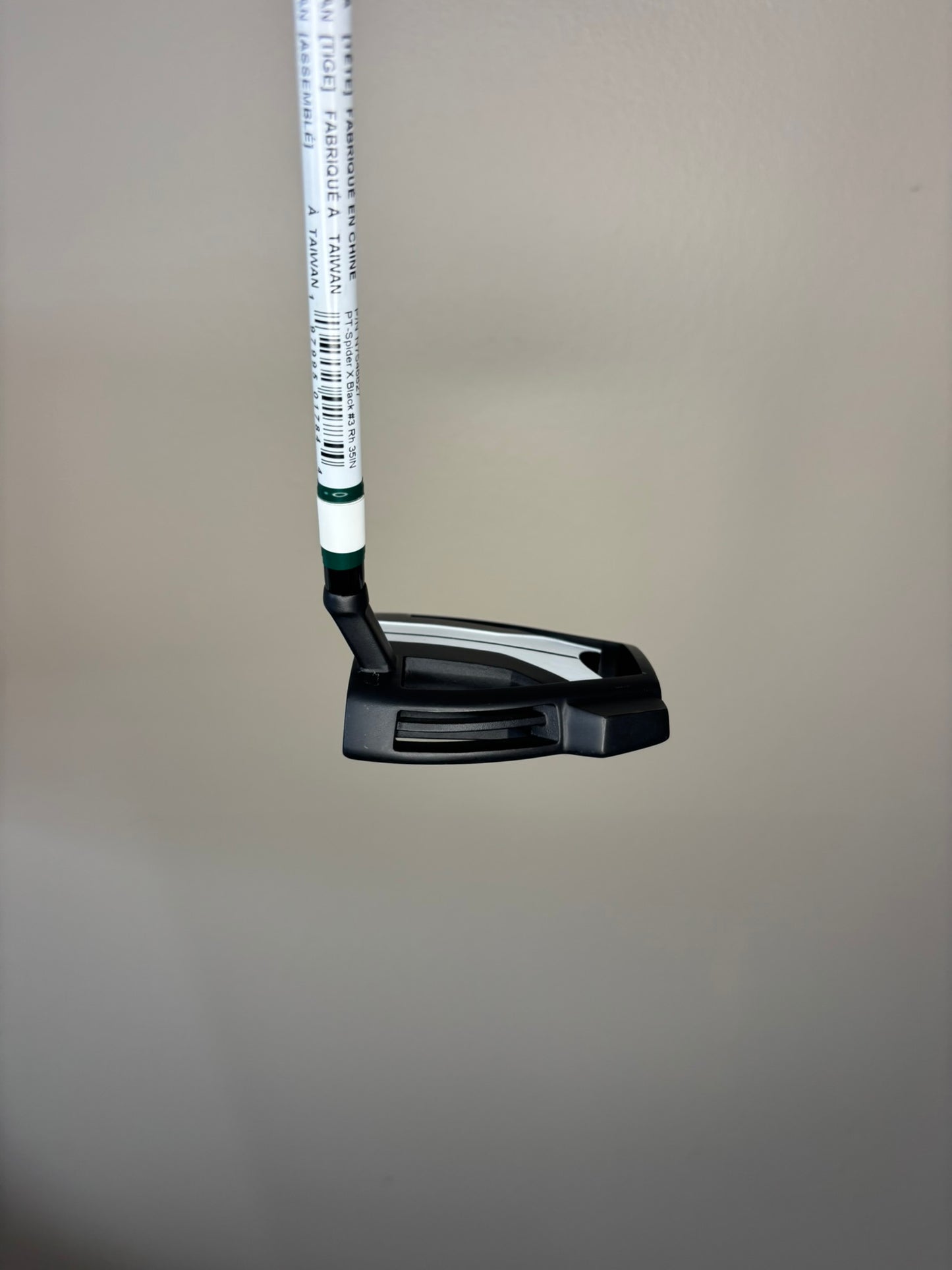 Taylormade Spider Tour X Black Slant Neck Putter KBS 35″ +HC MINT