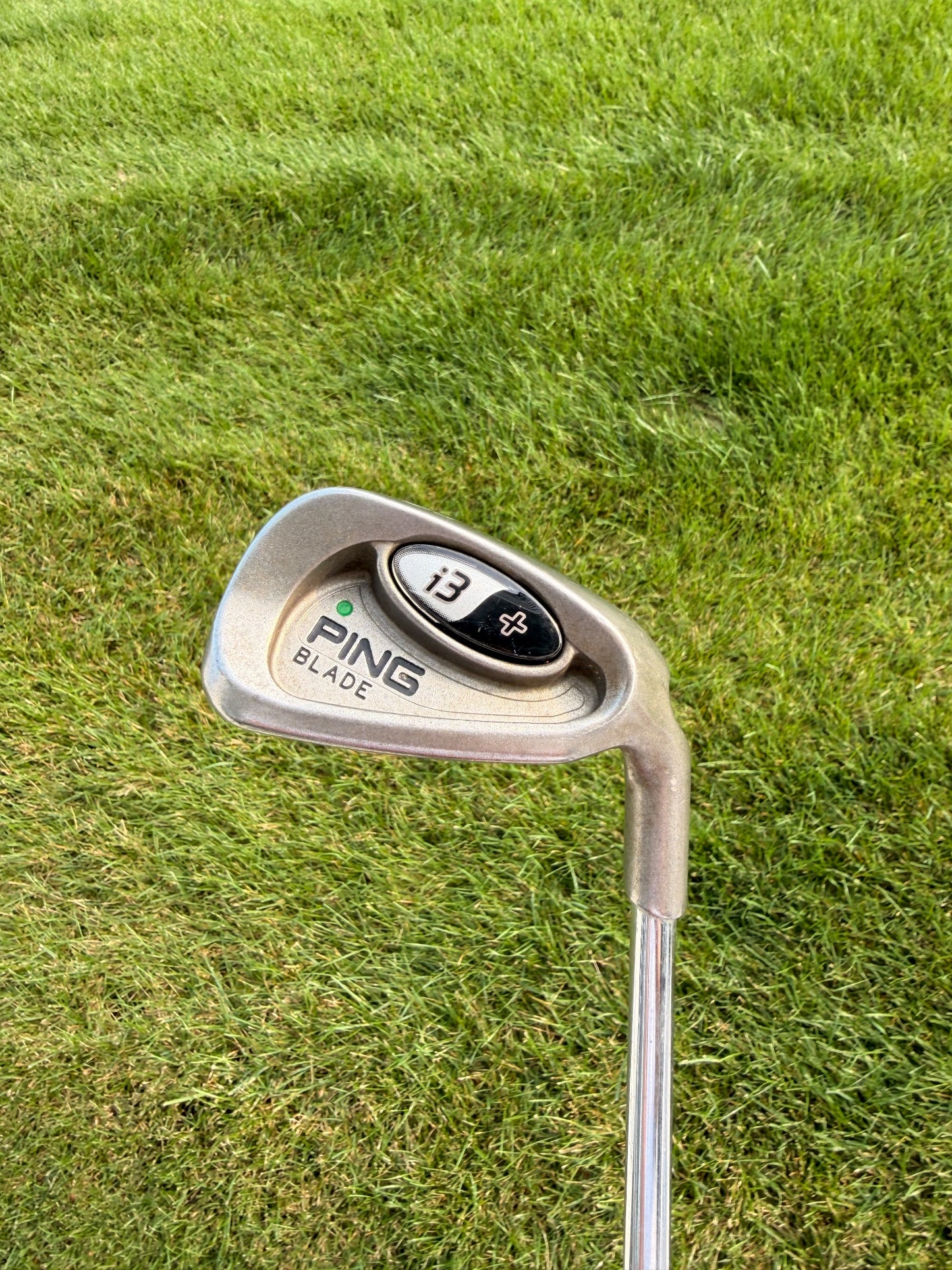 Ping i3 + Blade 8-Iron Green Dot Stock Stiff Flex 37"