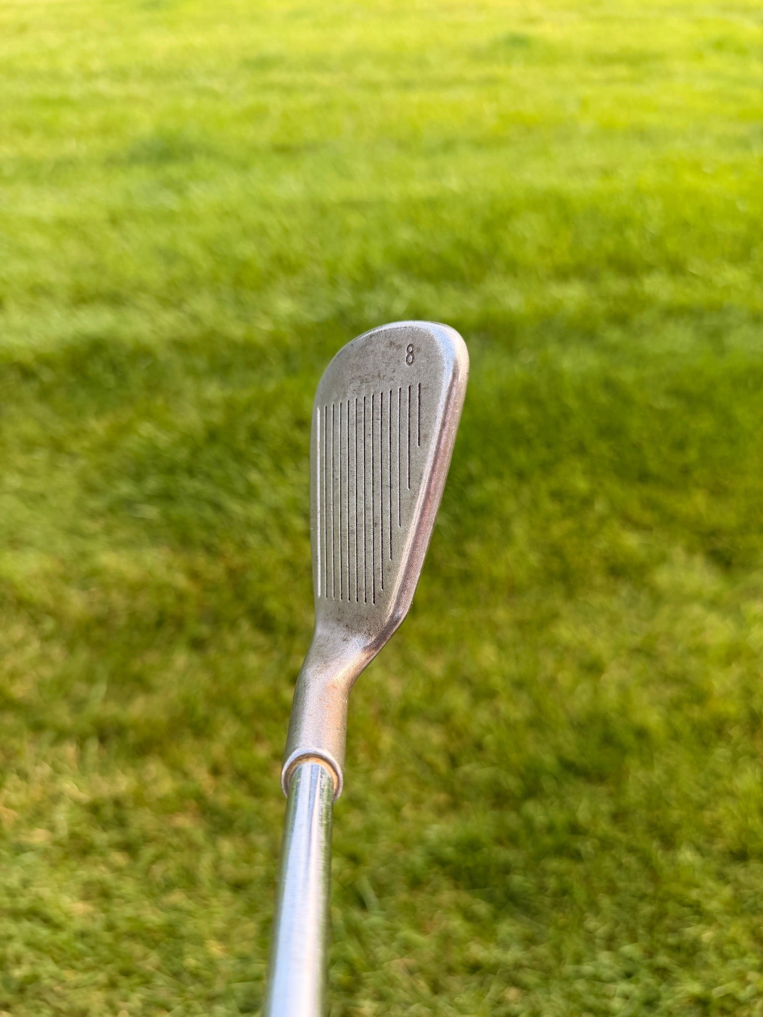 Ping i3 + Blade 8-Iron Green Dot Stock Stiff Flex 37" — photo 3