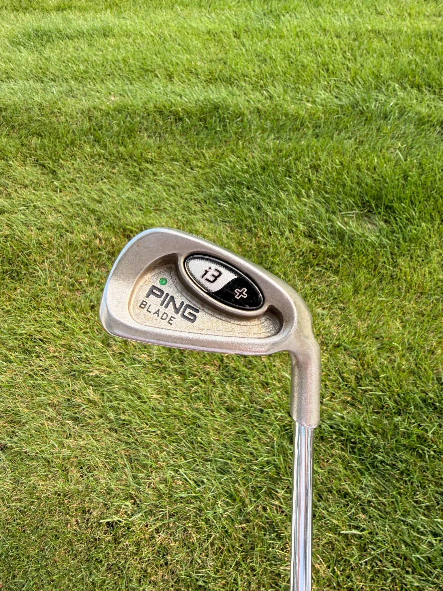 Ping i3 + Blade 6-Iron Green Dot Stock Stiff Flex 38"