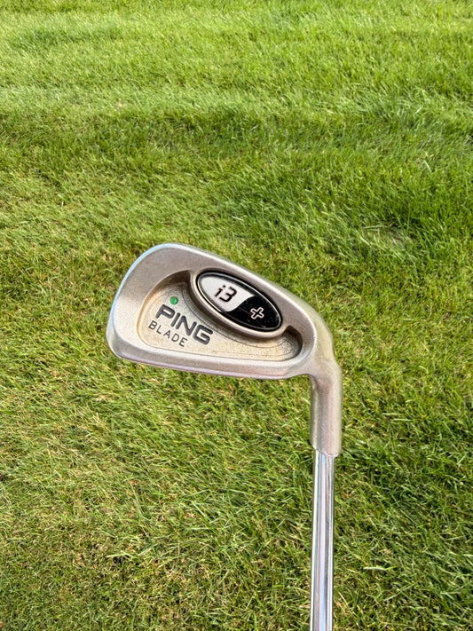 Ping i3 + Blade 6-Iron Green Dot Stock Stiff Flex 38"