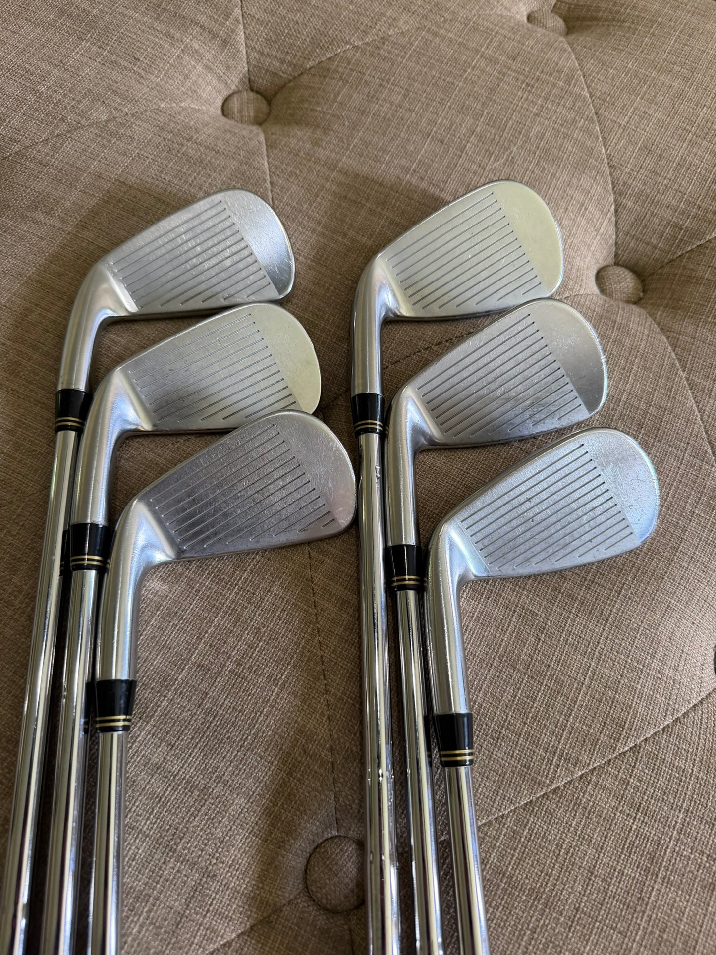 Photo of Titleist 716 T-MB Iron Set Stiff Flex Kbs Tour V