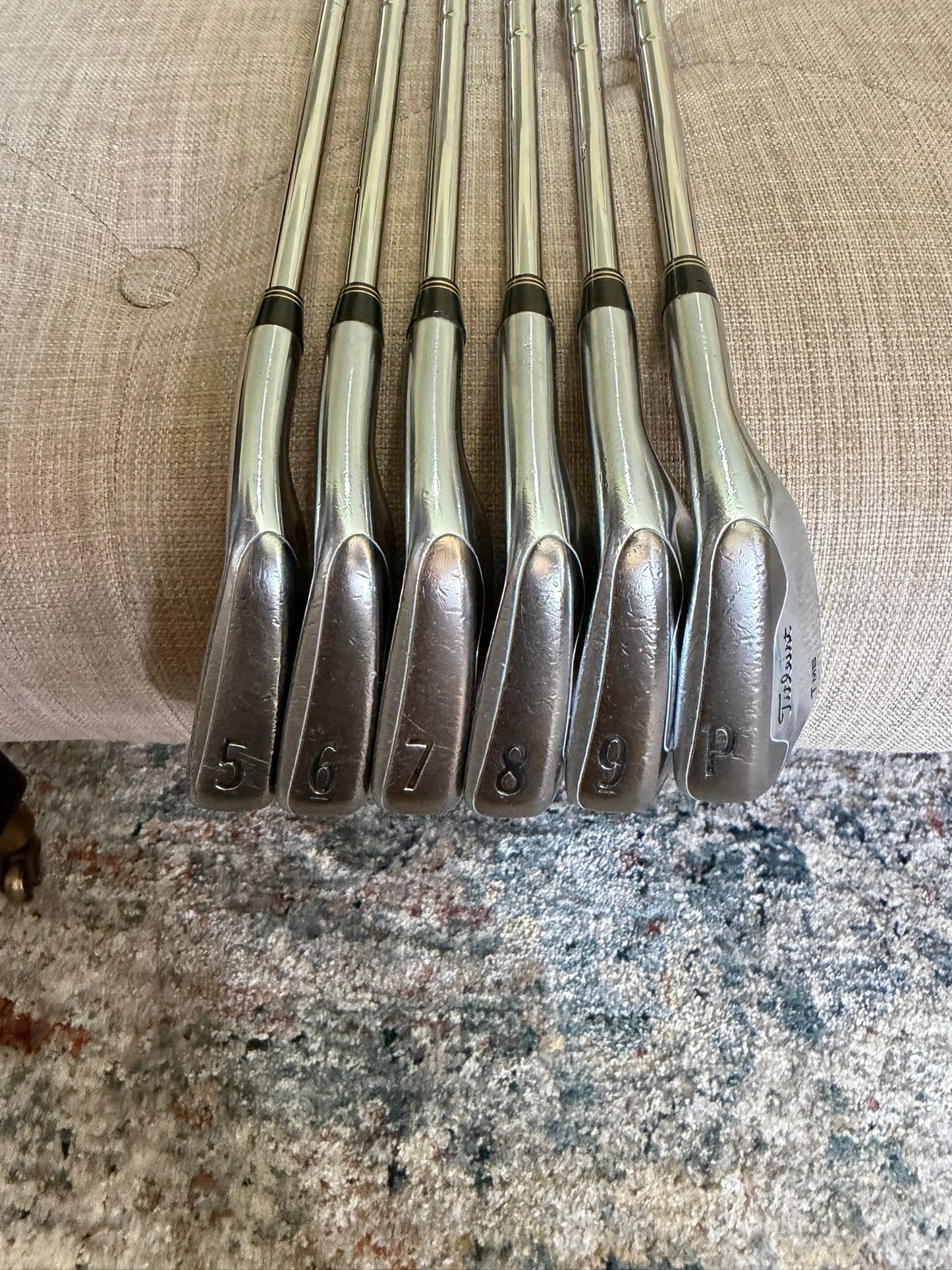 Photo of Titleist 716 T-MB Iron Set Stiff Flex Kbs Tour V